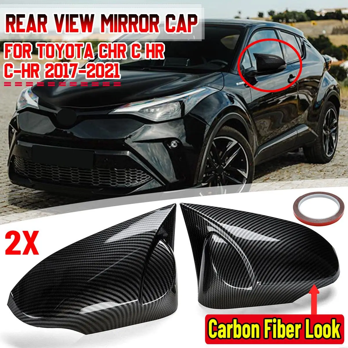 

Зеркало заднего вида для Toyota версии 2017-2021 для Toyota Corolla 2014-2017