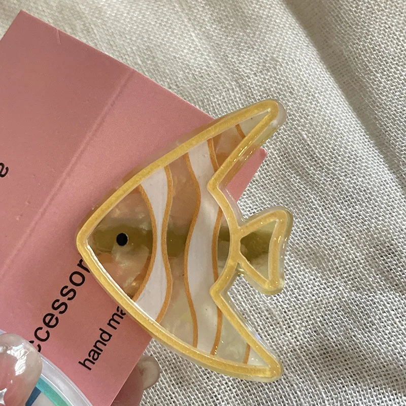 オーシャンシリーズかわいいドライミノーバレッタヒトデイルカヘアピン