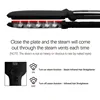 Professional Steam Hair Straightener Infrared Care Ceramic Coated 2 Inch Wide Plates for Salon Straightening Styling 5