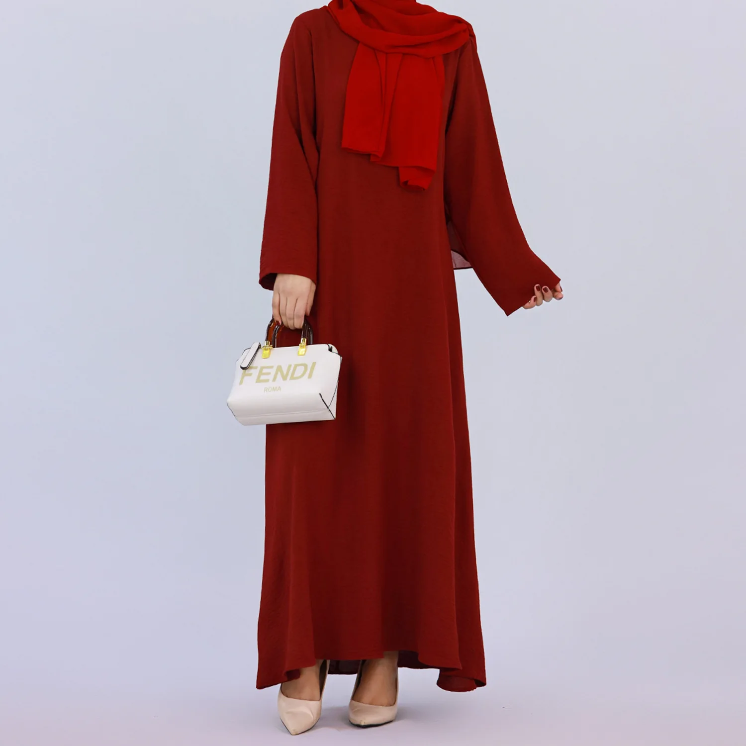 2025 Eid Muslim Women Abayas Dress Middle East Dubai Abaya Turkey Kaftan Islamic Dresses Ramadan Femme Arabic Elegant Vestidos 6