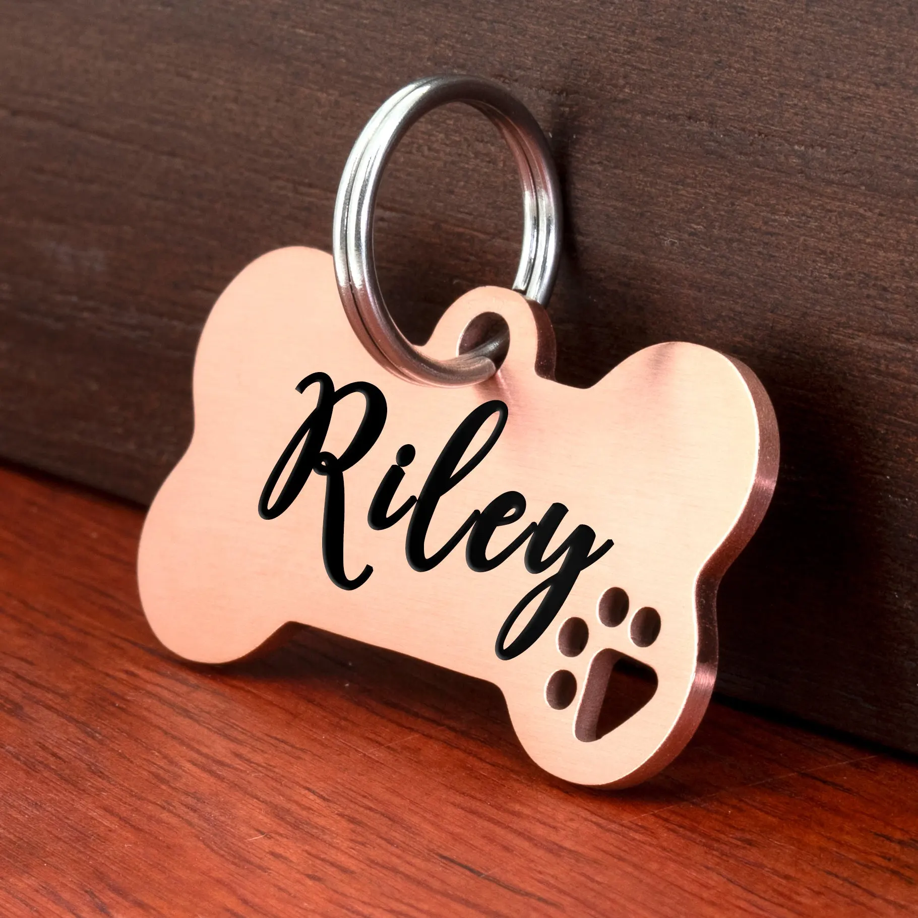 Personalized Pet Dog Tags Shiny Steel Free Engraving Kitten Puppy Anti-lost Collars Tag Dog Cat Nameplate Pet Accessoires pet id tags dog collar tags pet id medal pendant
