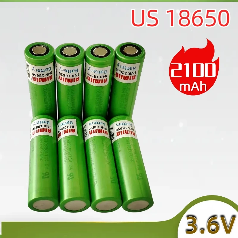

100% Original 3.6V 18650 VTC4 2100mAH Lithium Rechargeable Battery US18650VTC4 30A Discharge For Flashlight Toys