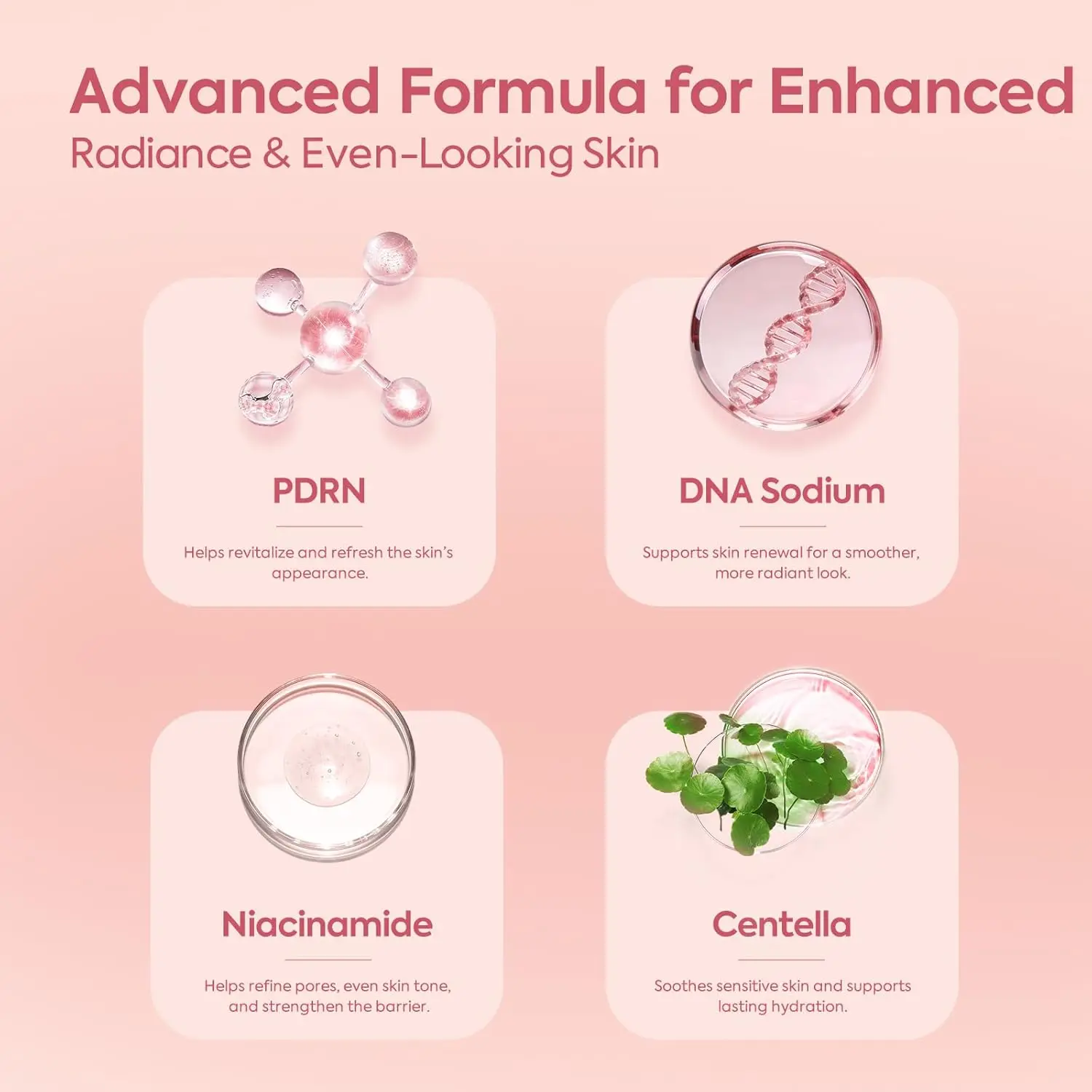 Salmon DNA Serum 99% PDRN High-Purity Ampoule Korean Skin Booster For Face Collagen Deep Hydration,Firming for Wrinkles - immagine 5