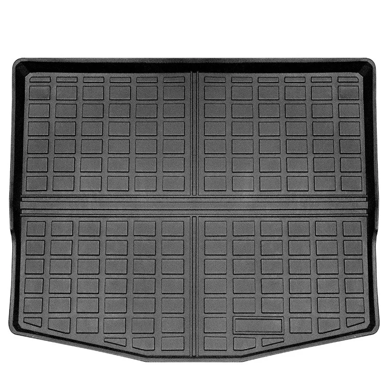 

Car Trunk Mat For Ford Mustang Mach-E 2021 2022 Black TPE Waterproof Cargo Liner 3D Non Slip Dustproof Car Cargo Mats