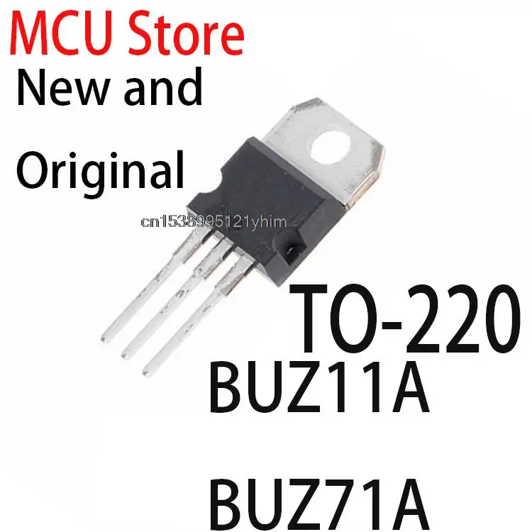 10PCS-New-and-Original-BUZ11-TO-220-TO220-50V-33A-BUZ71-BUZ91-BUZ90A ...