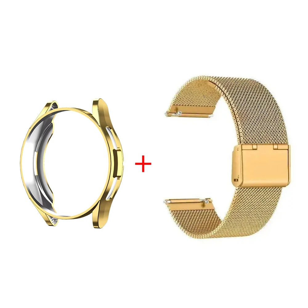Enhanced Protective Stainless Steel Band with Screen Protector