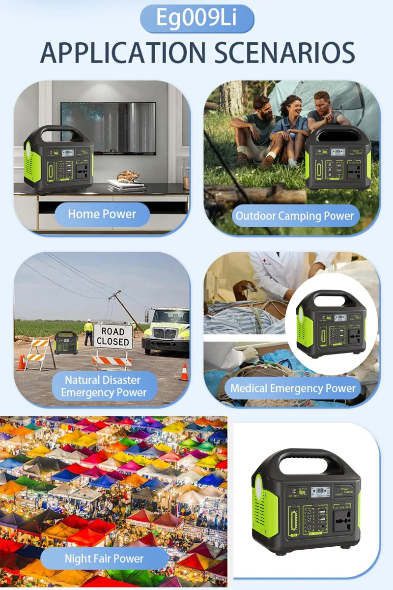 Portable Solar Generator 300W 256Wh 204Wh with LifePo4 Battery 220V 100V Mobile