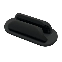Enhanced Sticky Pen Holder and Desk Organizer for Office Supplies and Stationery Storage (Black)