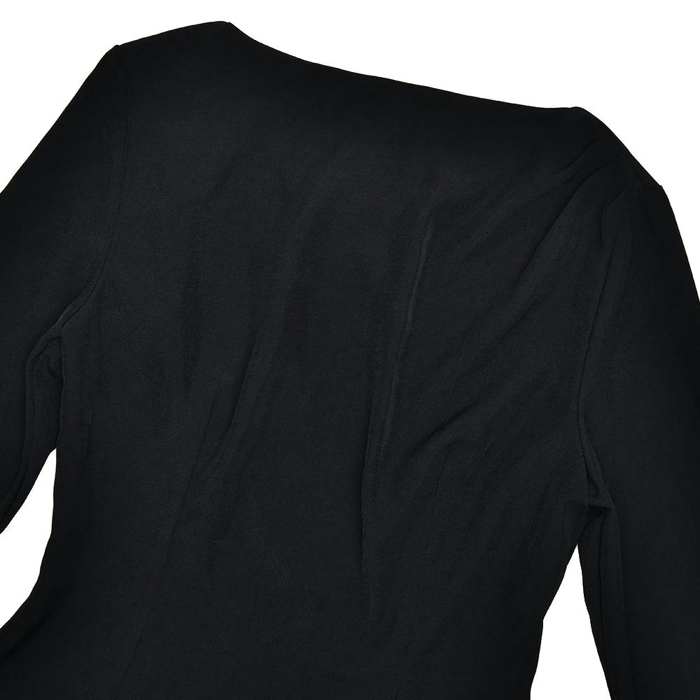 Elegant Long Sleeve Bodycon Party Evening Dress Women Autumn/Winter New Round Neck Short Skirt Slim Elegant Vestido 2025