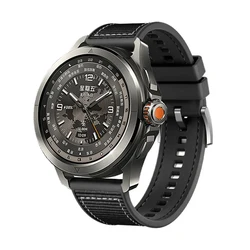 Premium 22mm Composite Silicone Watch Strap - Versatile Wristband Replacement for 22MM Width (Black)