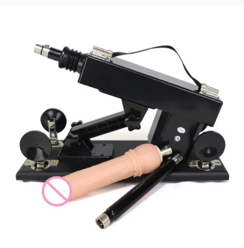 Automatic A2 Sex Machine Female With Suction Cup 3XLR Interface