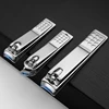 7/10/12/16/18pcs Stainless Steel Nail Clippers Set With Travel Case Manicure Kits Dead Skin Scissors Facial Care Pedicure Tools 4
