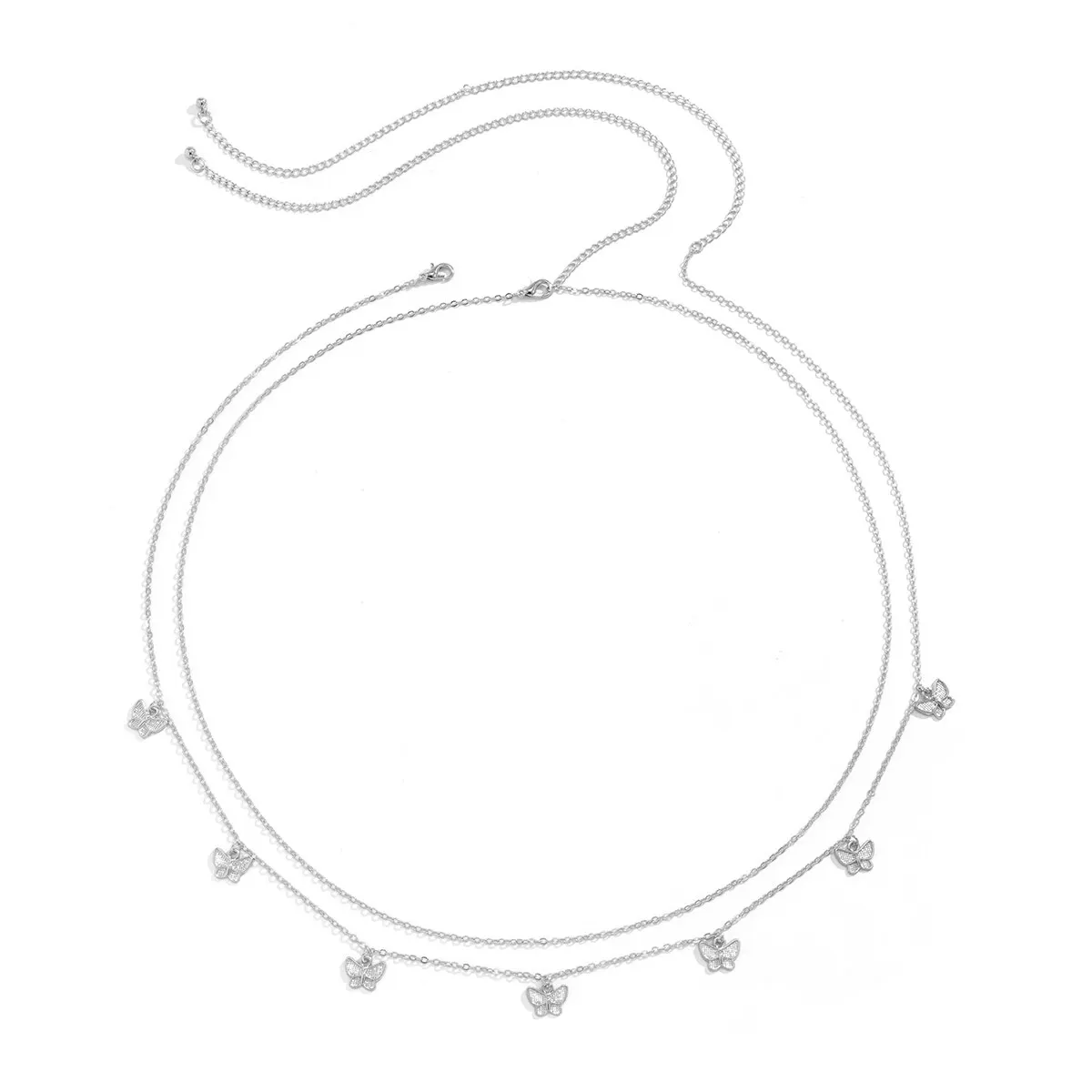 Joaillerie chaîne taille pour femme, chaîne de papillons, sexy