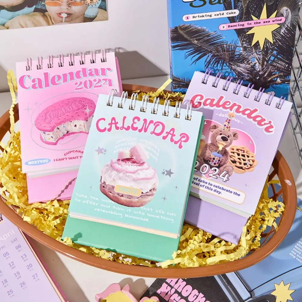 

Standing Flip Calendar 2024 Calendar Agenda Organizer Daily Schedule Desktop Calendar Schedule Planner Yearly Agenda