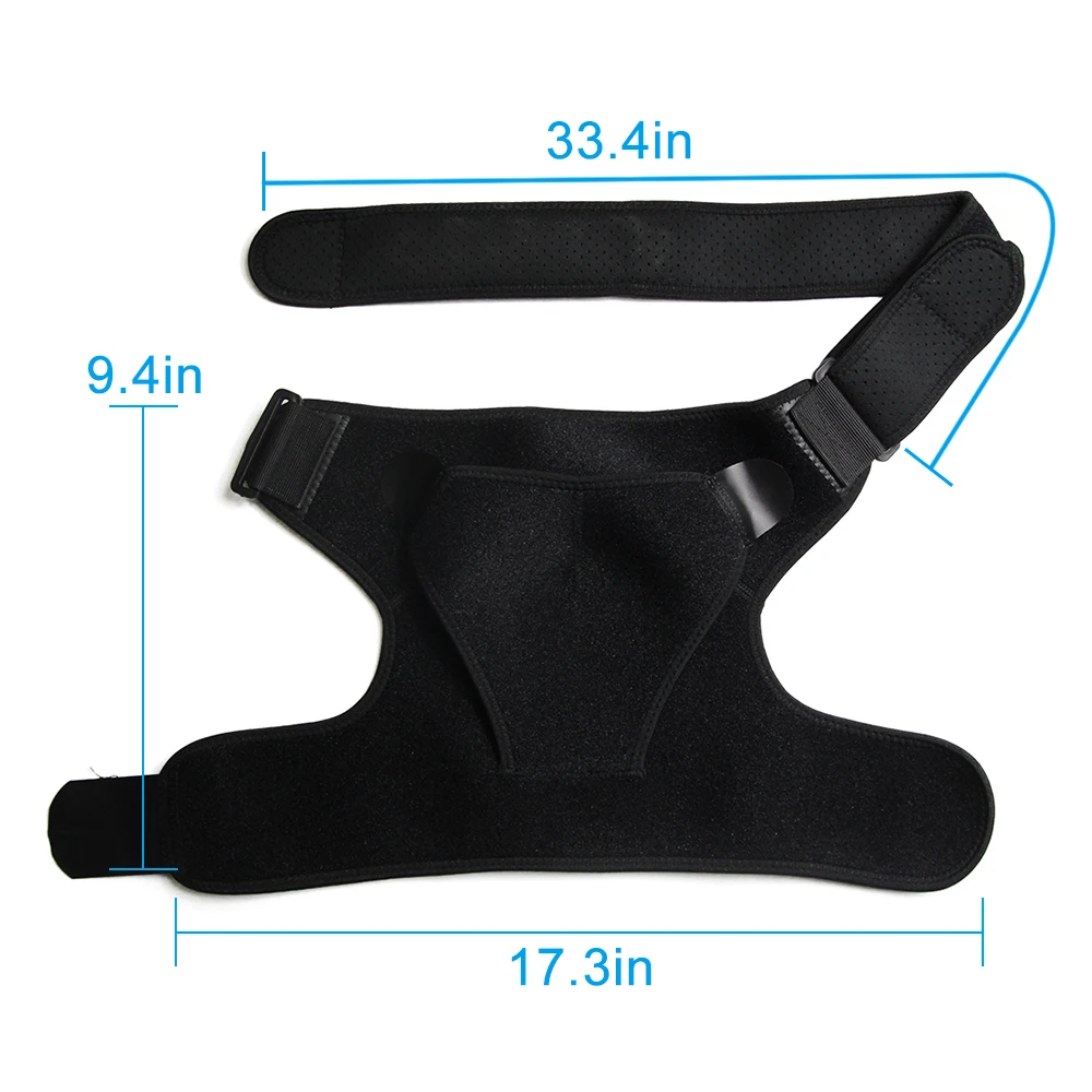 1PCS Adjustable Left/Right Shoulder Support Bandage Protection Shoulder Girdle Joint Pain Sports Training Equipment