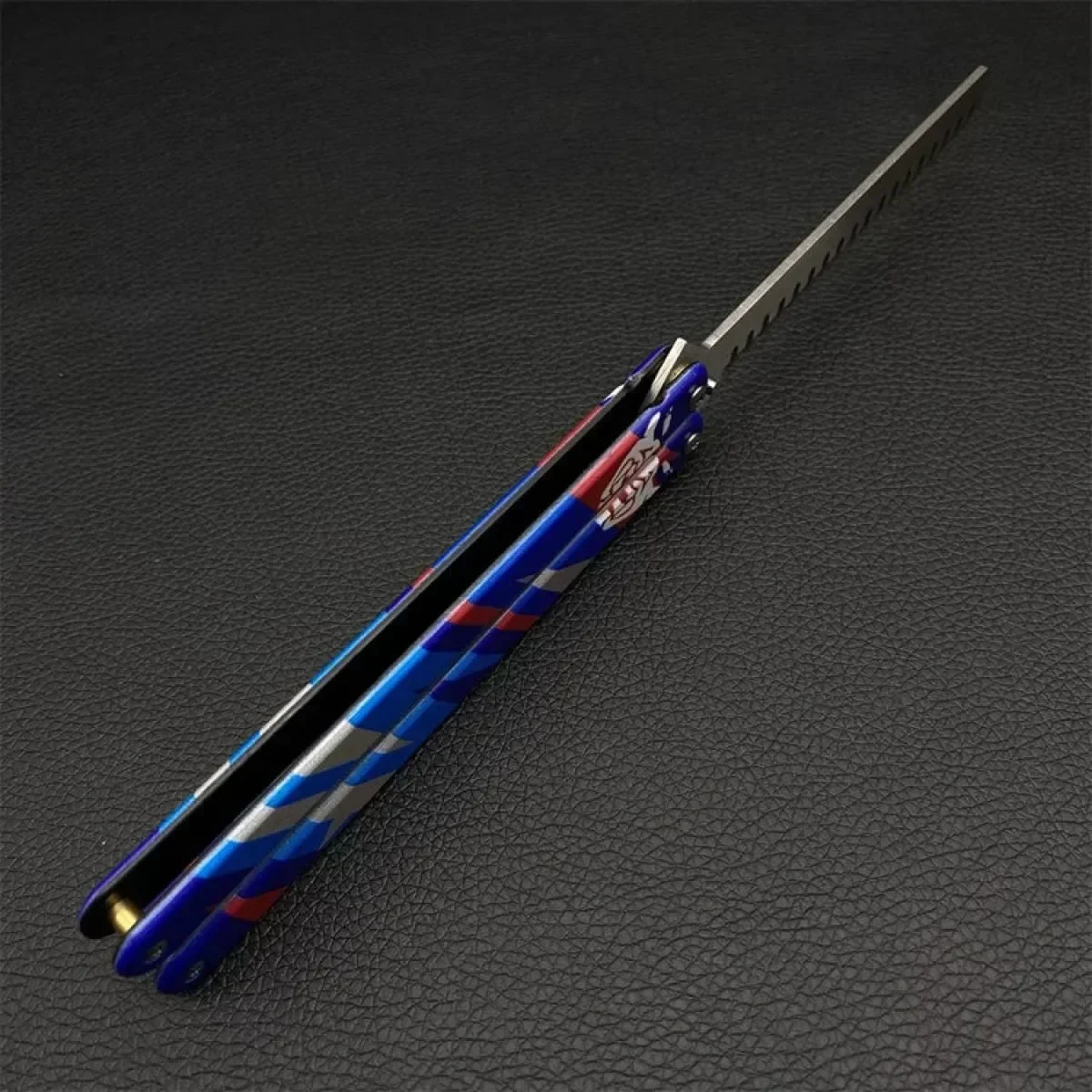 23cm Valorant Weapon Yoru's Stylish Butterfly Comb GO Vol 2 Melee Game Peripheral Metal Samurai Sword Model Weapon Gifts Toys cosplay sword cosplay prop