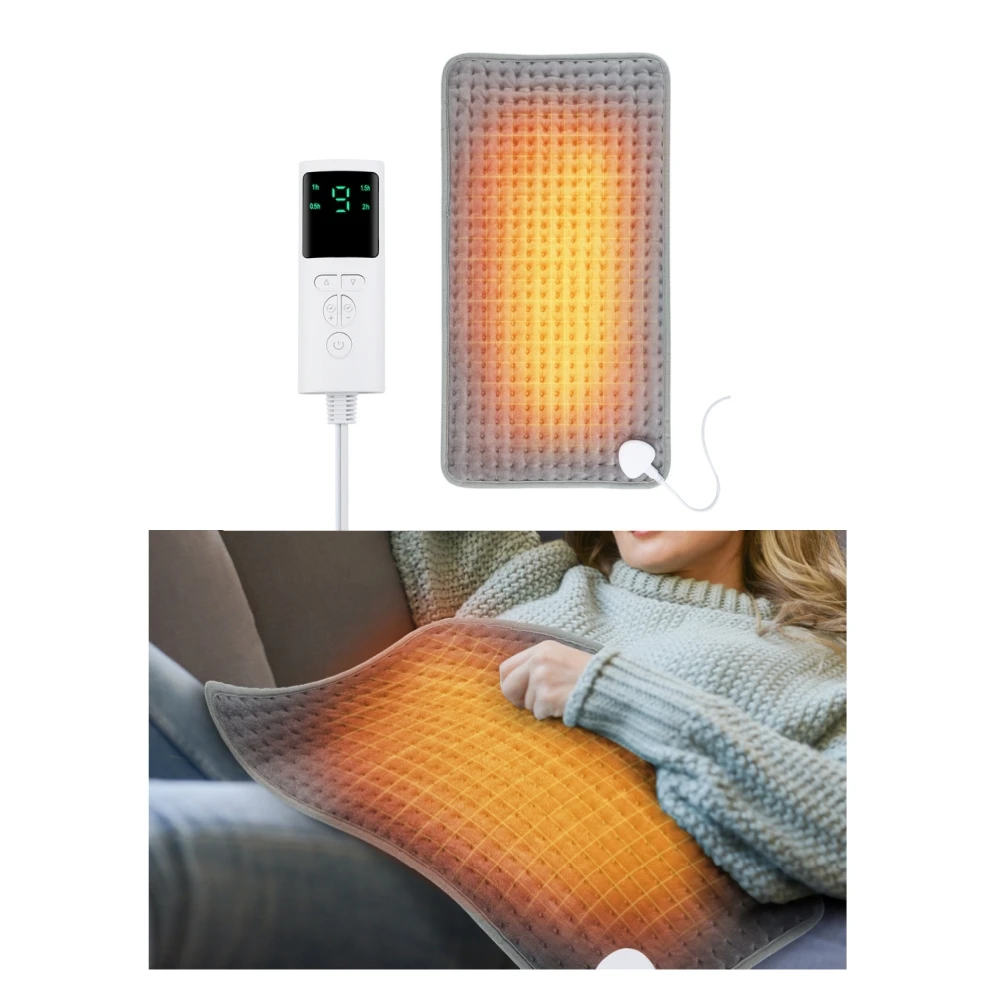ElectricHeatingPadHandFootKeepWarmforCrampMenstrualPainReliefHeatedBlanket9