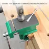 Table Bench Vise Bench Vise Jewelers Hobby Clamp  Multifunctional Vise Clamp-On Bench Vise with Large Anvil Mini Hand Supplies 2