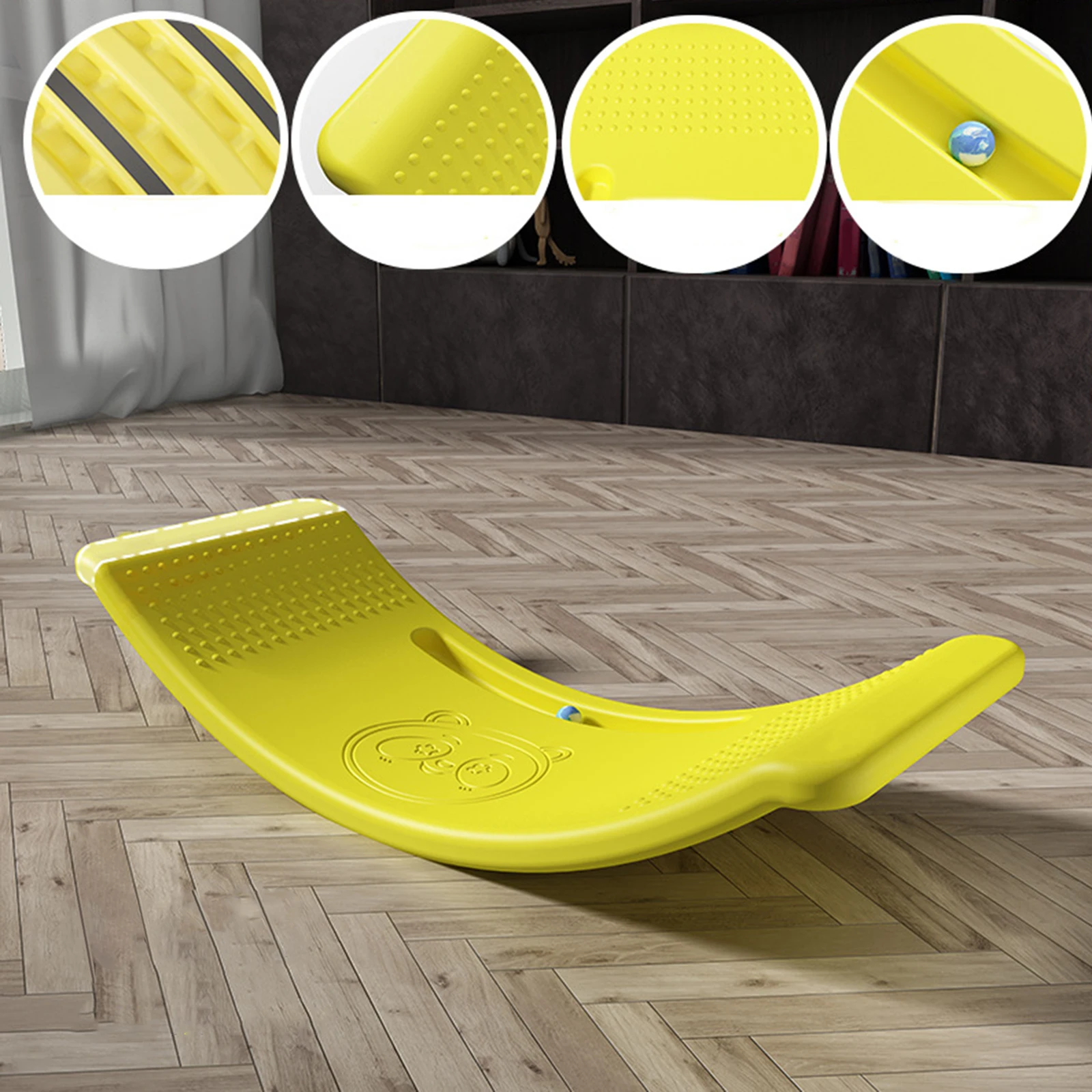 Kids Balance Board Funny Exercise Equipment Home Workout Fitness Equipment Indoor Outdoor Games Activity