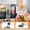 Grey: Multi-Speed Baby Food Maker Steamer and Puree Blender, Baby Food Processor that warms & defrosts 6