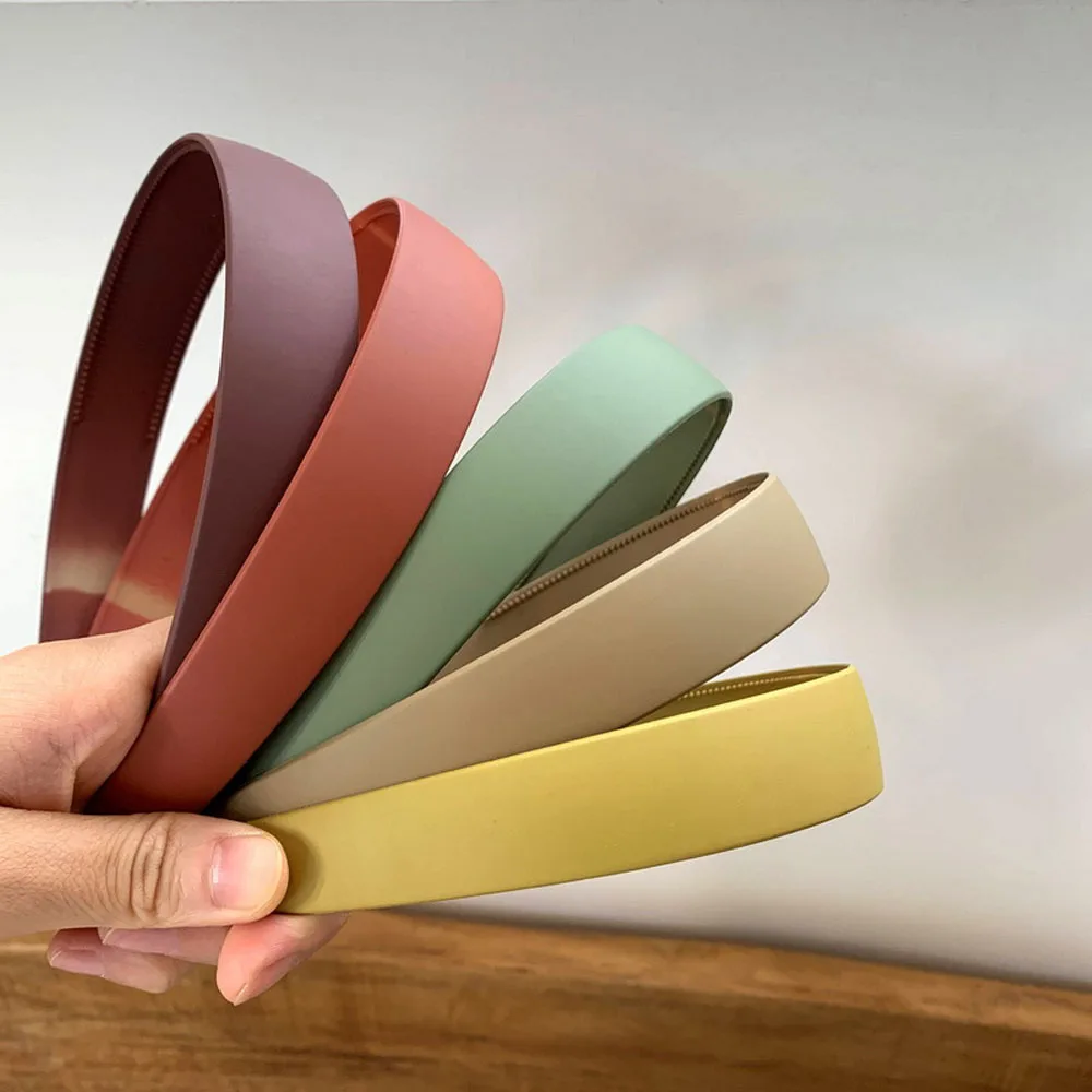 

Simple Fashion Women Solid Plastic Headband Hair Bands Hair Hoop Bezel