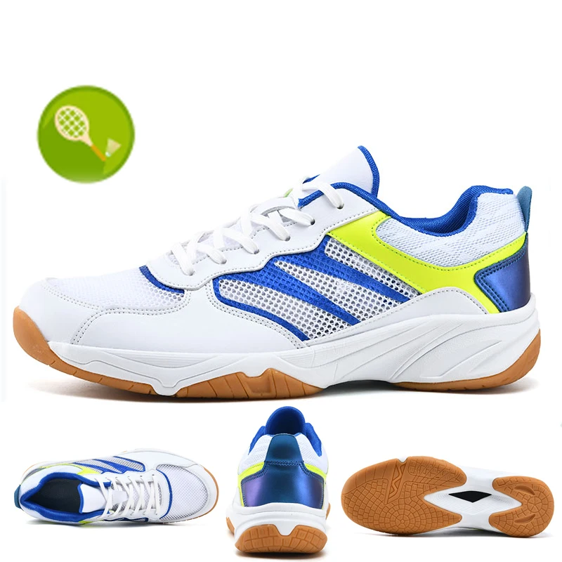 

2023 Professional Tennis Shoes for Men Women Breathable Badminton Volleyball Shoes Indoor Sport Training Sneakers Tennis Men