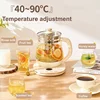 800W Smart Health Pot 1.8L Electric Kettle Multifunctional Office Glass Flower Teapot 24h Reservation Keep Warm Tea Maker 220V 2