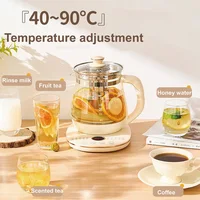 800W Smart Health Pot 1.8L Electric Kettle Multifunctional Office Glass Flower Teapot 24h Reservation Keep Warm Tea Maker 220V 2