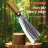 High hardness forging multi-functional firewood knife, forest logging knife, home splitting knife, bamboo knife, bone cleaver 1