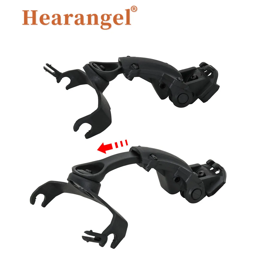 Tactical Helmet WENDY Rail Adapter Compatible with Tactical Headset COMTAC II COMTAC III Airsoft Shooting Headset  Accessories