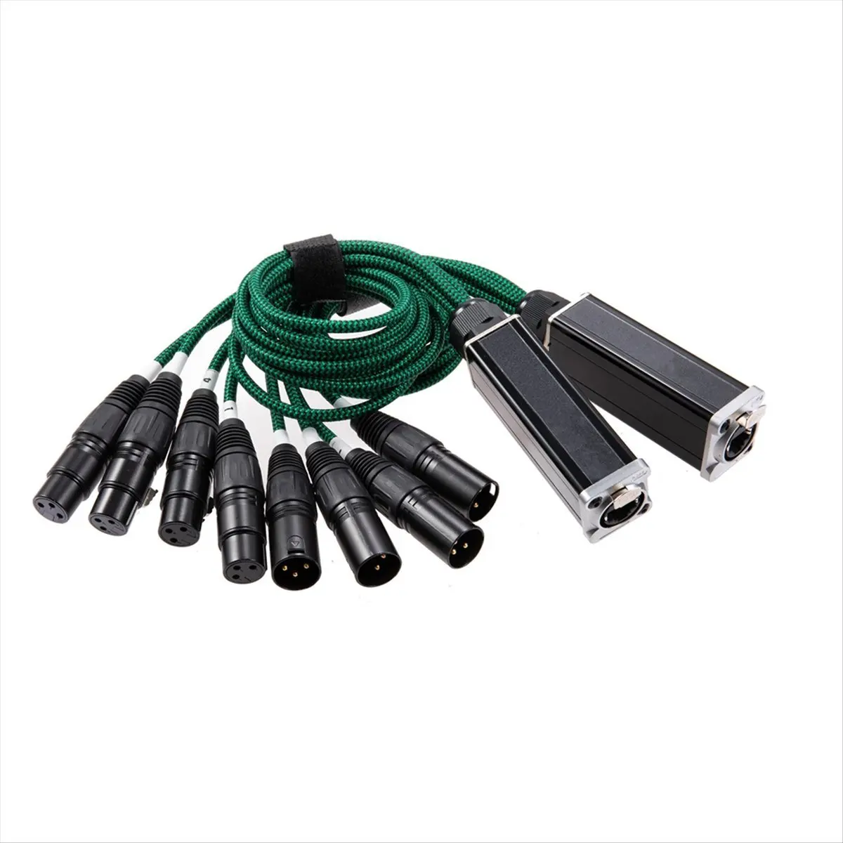 T80C 1쌍 4채널 3핀 XLR/DMX-에테르콘 RJ45 이더넷 연장기 DMX512 네트워크 신호 연장기 1개(수)+1개(암)