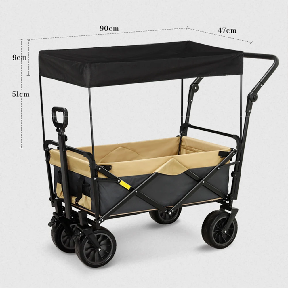 Removable Awning Canopy For Truck Accessories Sunshade For Trolley Outdoor Camping Car Roof Ceiling Canopy No Wagon