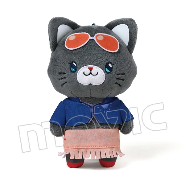 Japão anime versão genuína uma peça bonito blindfold gato dos desenhos  animados boneca de pelúcia orelhas de gato 14cm pingente cosplay presente  para crianças - AliExpress