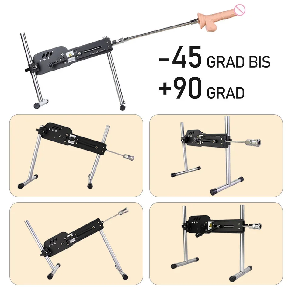 Male and Female Anal Masturbator 70W Automatic Frequency Conversion Gun Love Machine High-speed Thrusting Sex Machine sex toy