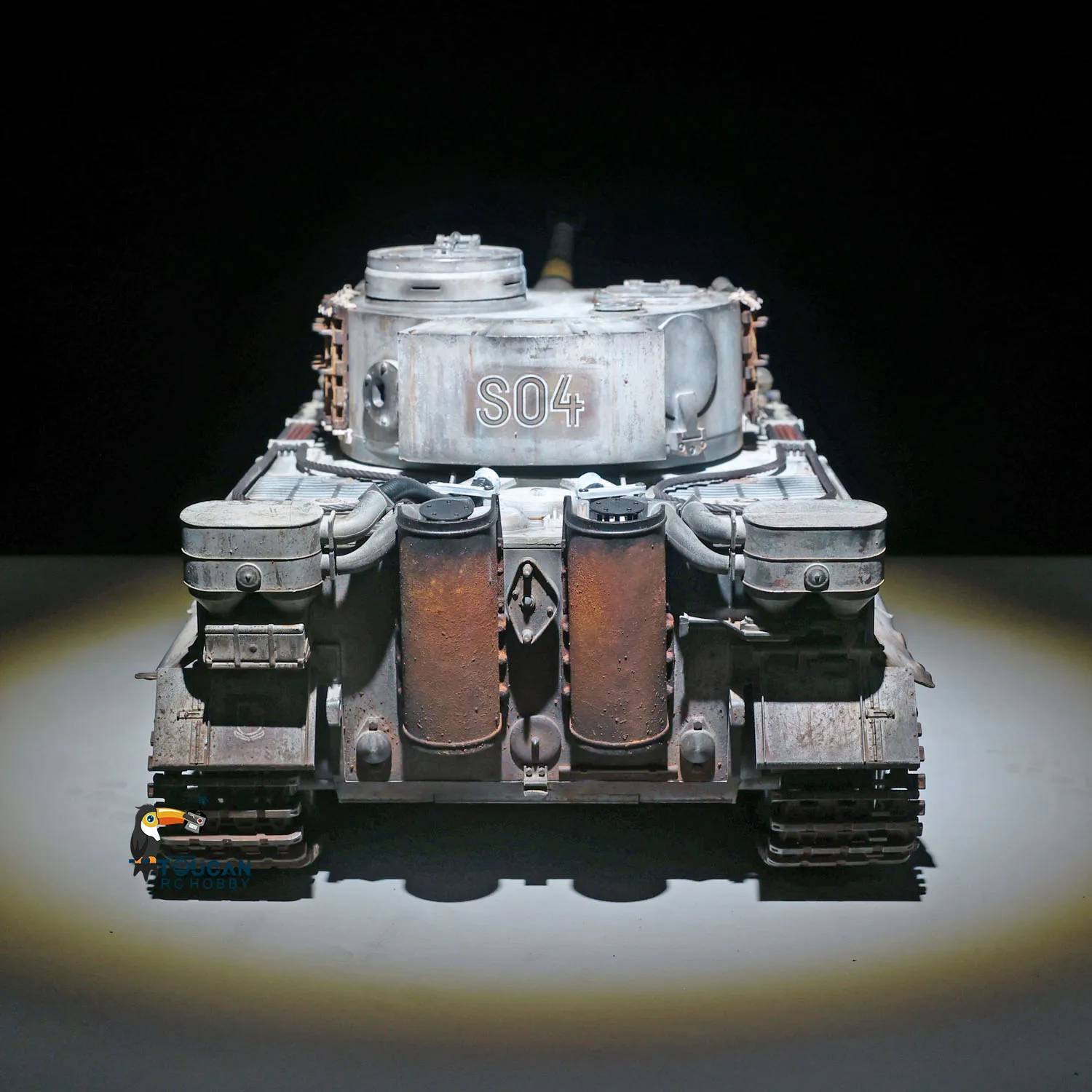 Heng Long HL German Tiger I Upgrade RC Tank 1/16 TK7.0 FPV 3818 Manual Spray Remote Control Tanks Model Toys Gifts TH22632 5