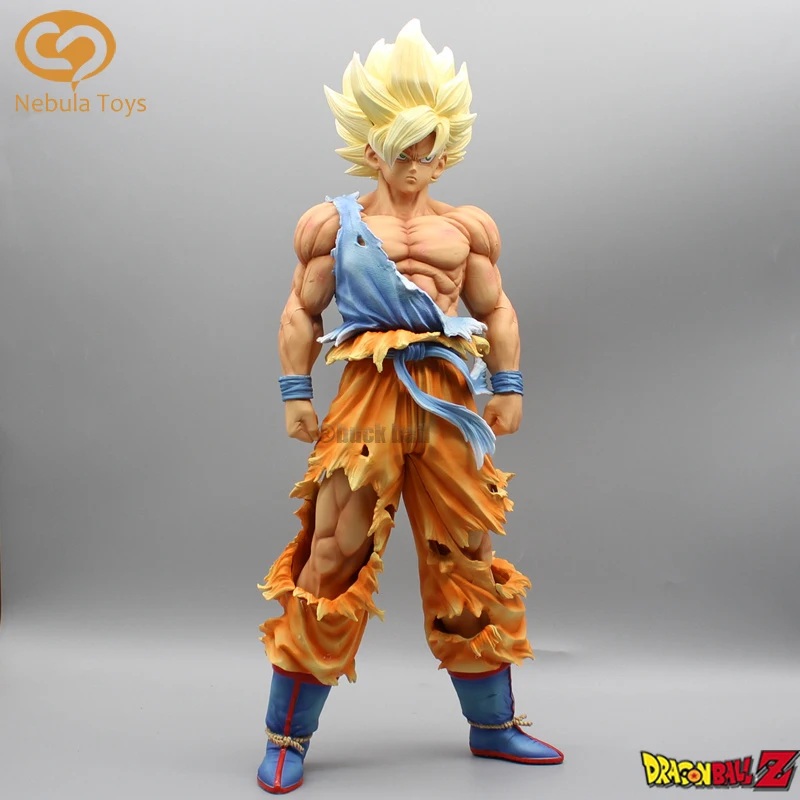 

43cm Dragon Ball Z Son Goku Super Saiyan Dbz Anime Figure Gk Figurine Pvc Statue Model Doll Decoration Collection Ornaments Toy