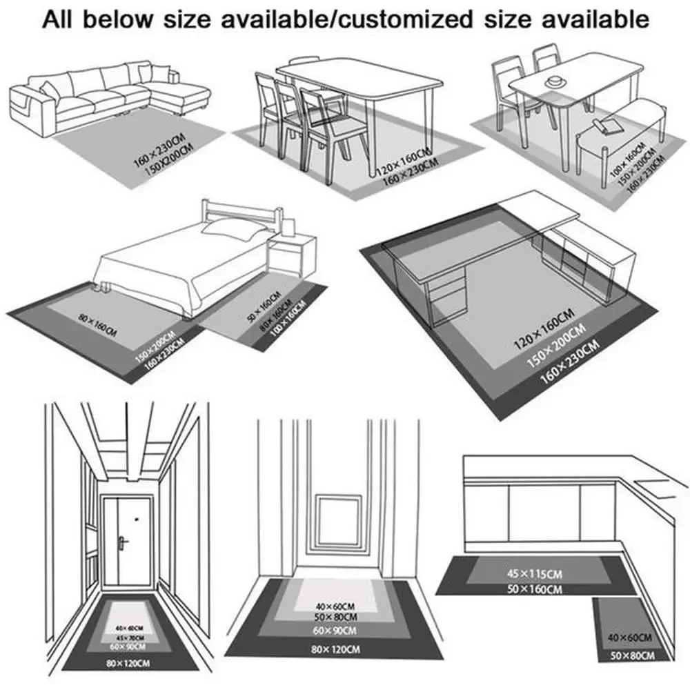 Alfombra antideslizante para habitación de niños, tapete de arcoíris bonito para gatear, balcón, dormitorio