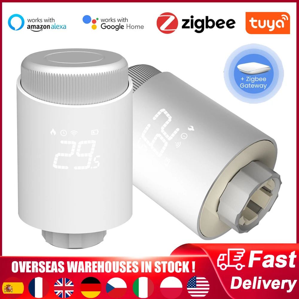 TuyaZigbeeSmartThermostaticRadiatorValvesHomeHeatingThermostat