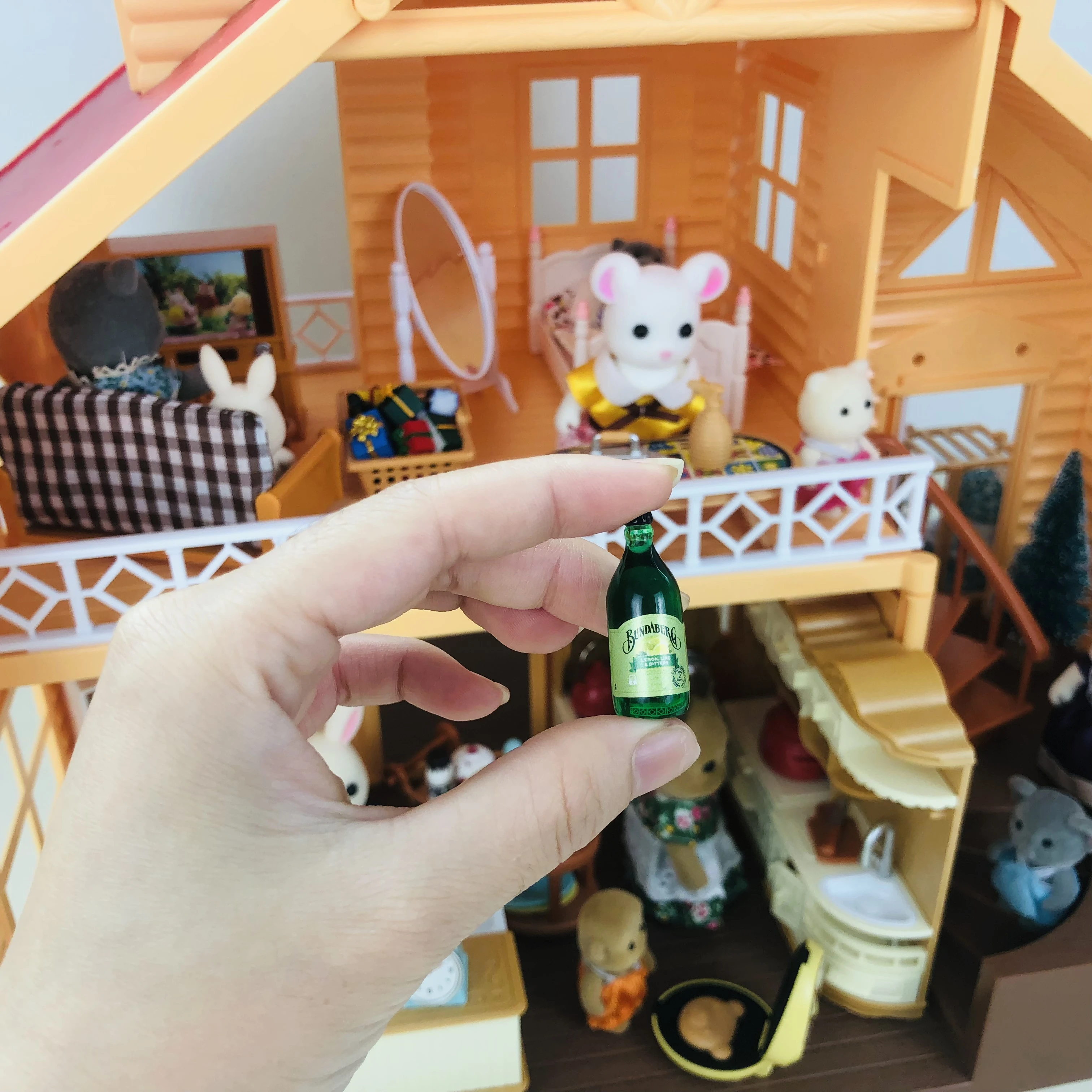 Kitchen Cookware Set Toys 1/12 Montessori Dollhouse Miniature Furniture Food Accessories Reindeer Mystery Box For Christmas Gift doll house toys dollhouse furniture set