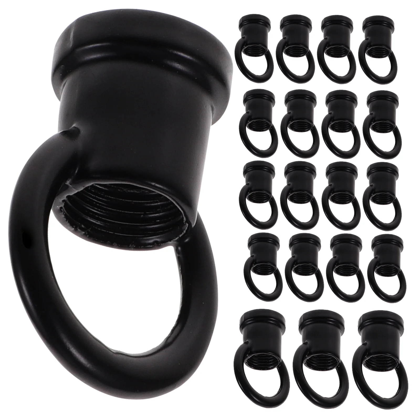 Zinc Alloy Black Chandelier Replacement Parts Ceiling Hooks