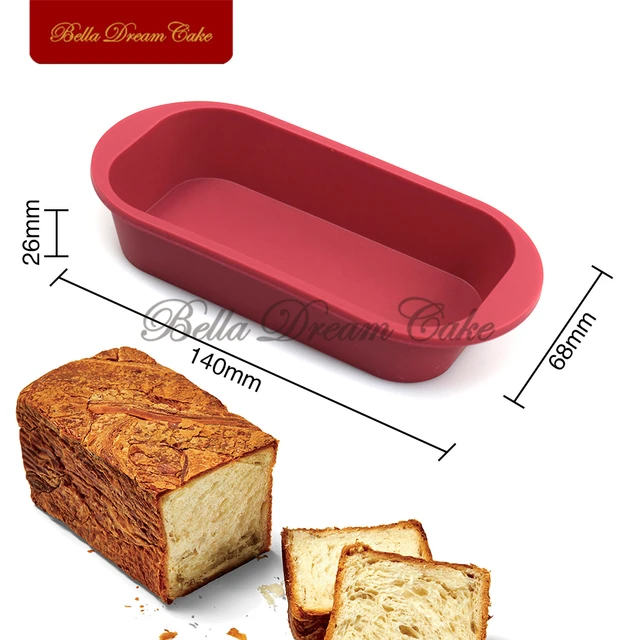 Stampo in Silicone per pane tostato rettangolare piccolo stampo in Chiffon  fai da te stampo per teglia da forno vassoio per pasticceria al cioccolato  strumenti per decorare torte Bakeware - AliExpress