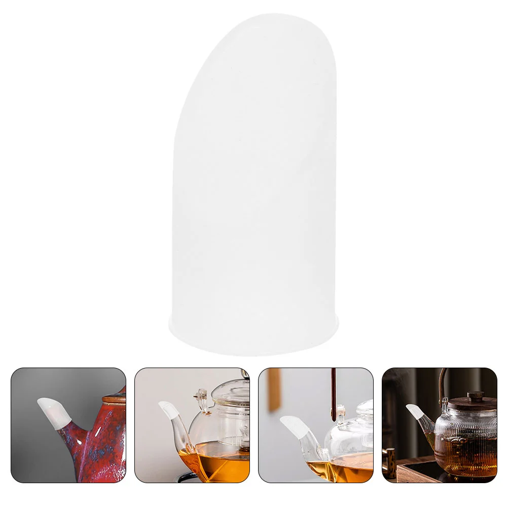 Silicone Tea Kettle Spout Cover Teapot Leakage-proof Spout Cap Tea Pot Protector teapot spout cover