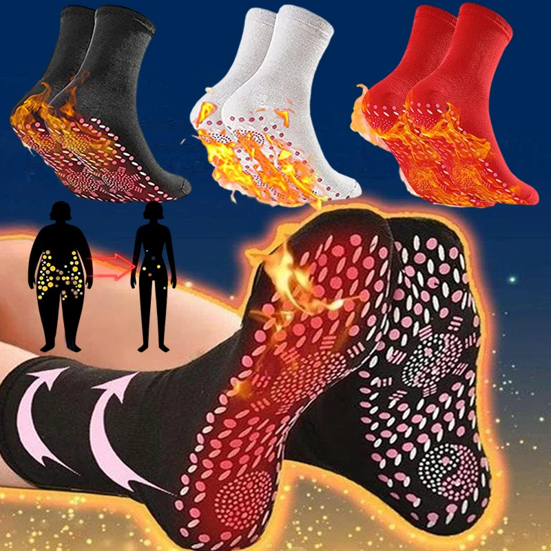 Chaussettes Chauffantes WUQNGI - Batterie 5000mAh - Contrôle APP - 4 Températures - Unisexe
