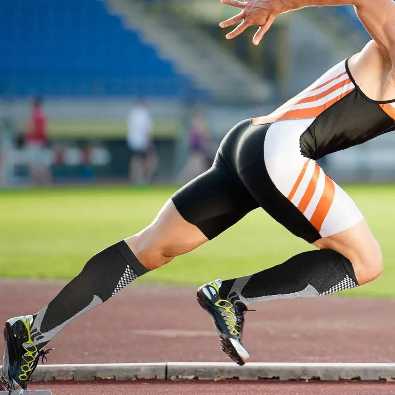 Compression Socks For Men And Women Medical Athletic Sports Running Flight Travel Cycling