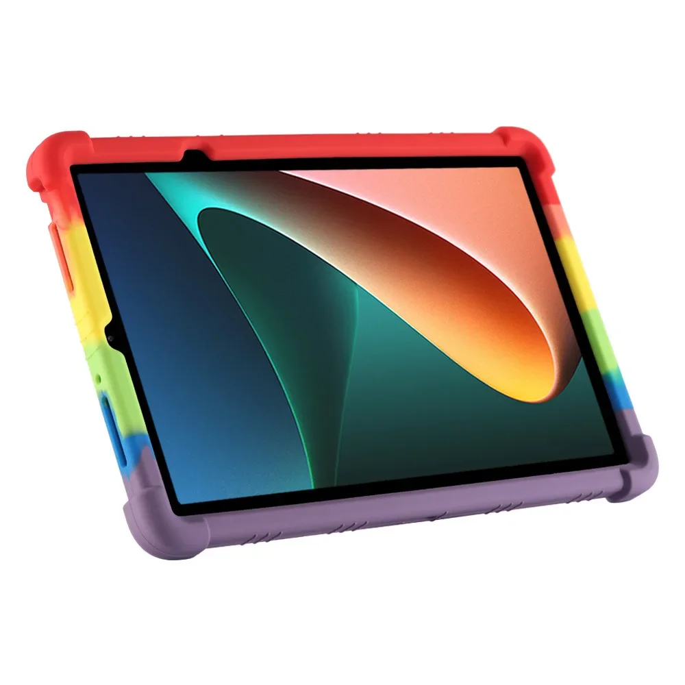 NEW Case For Xiaomi MiPad 5 Mi Pad 5 Pro 11 inch Silicone Shockproof Tablet Protective Cover For Xiaomi Pad Case+Stylus