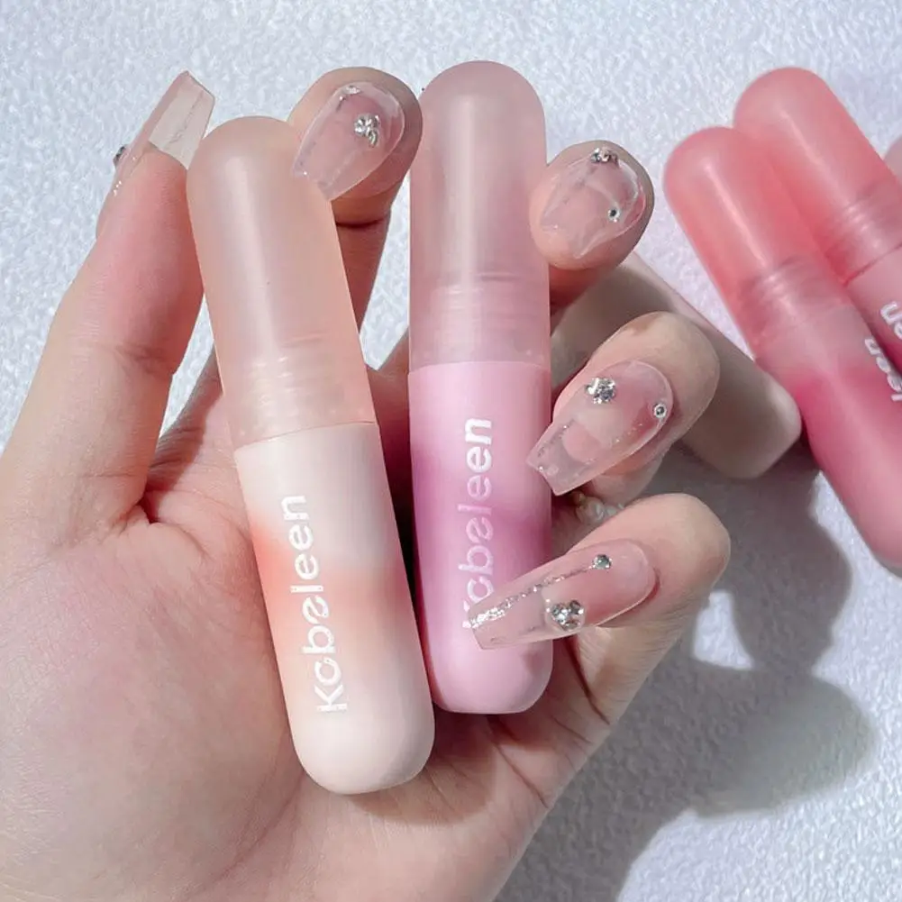 Lip makeup lip glaze lip gloss 12Colors Lipgloss Lipstick Lip Mud Nude Red Moisturizing Waterproof Sustained Air Lip Glaze Matte Korean Makeup