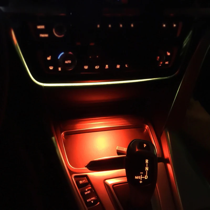Zentrale Tasse Halter Aschenbecher Umgebungs Licht Upgrade für BMW