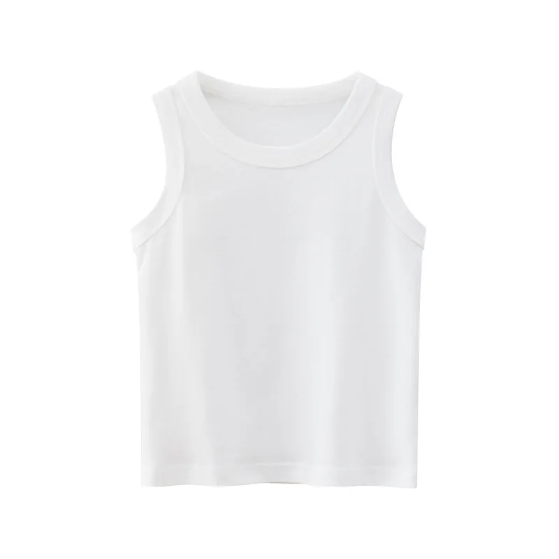kids tops cotton girls vest candy kids camisole children summer baby singlet girls undershirts teenager tank