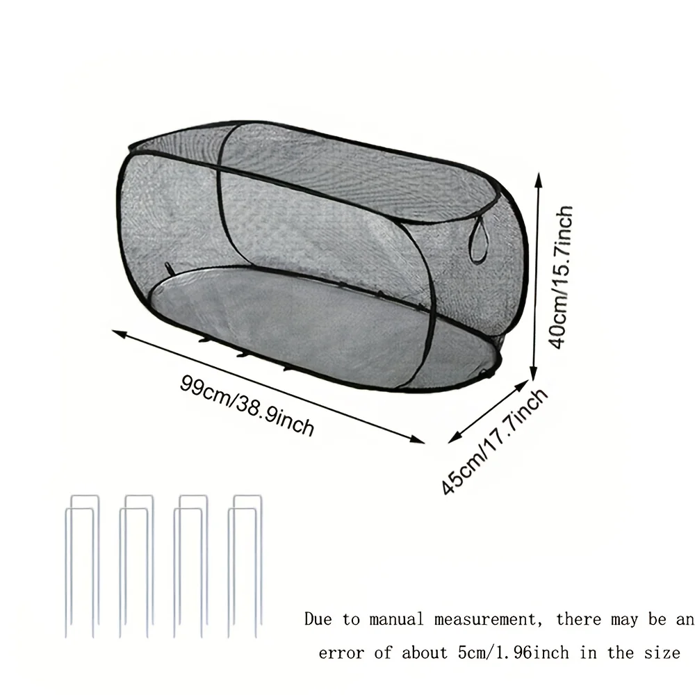 Enhanced Plant Cover Net for Seedling and Vegetable Protection - Greenhouse Gardening Accessory