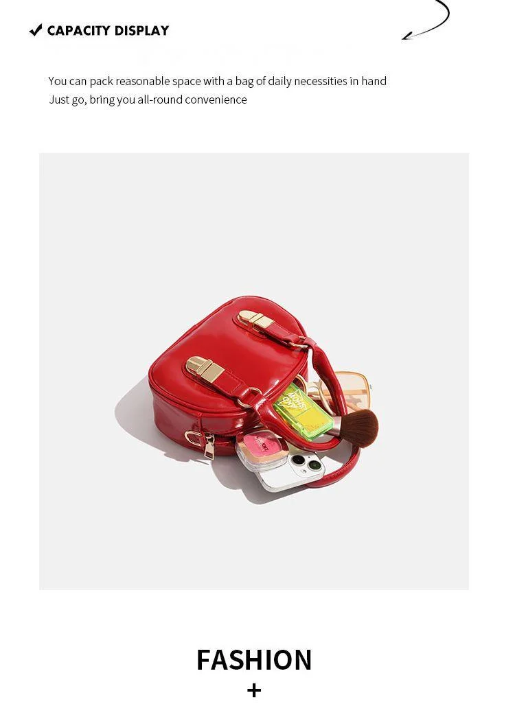 CHARHP&KEJNT high-end single shoulder handbag for women's fashion commuting crossbody bowling bag_voghion.com